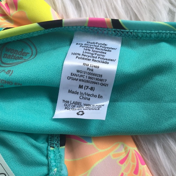 Girls Rashguard/swimming suit set - Picture 4 of 7